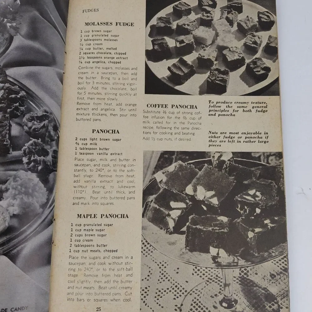 1950 Culinary Arts Inst. 250 Ways to Make Candy/Sandwiches & Pillsbury Cookbooks